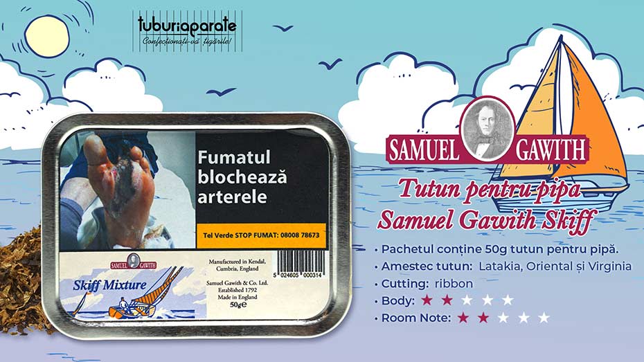Tutun pentru Pipa Samuel Gawith Skiff 50g Tutun pentru Pipa Samuel Gawith Skiff 50g